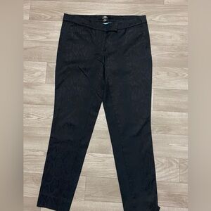 ABS Platinum Black Snakeskin Print pants Sz. 4